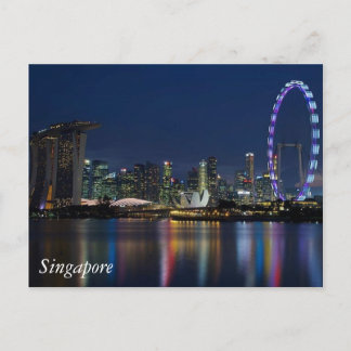 Greetings from Singapore Postcard