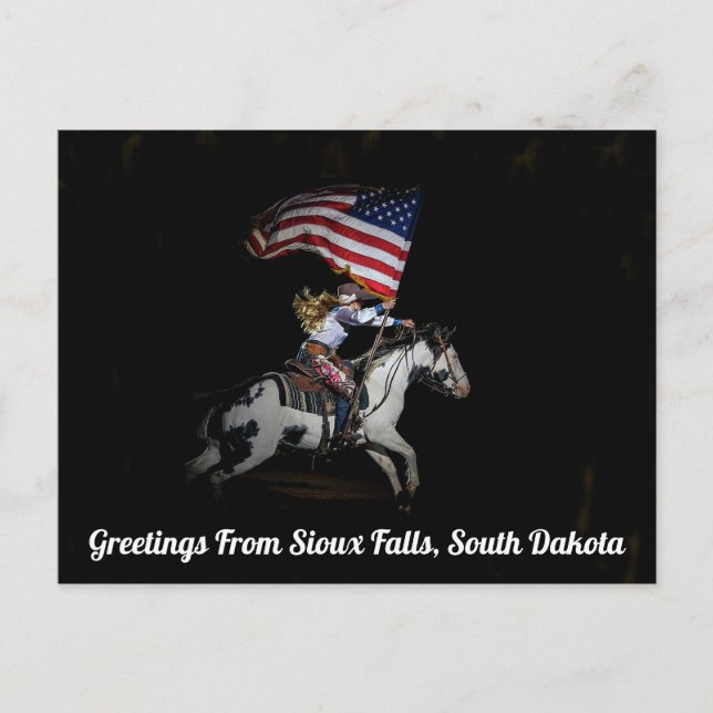 Greetings From Sioux Falls, South Dakota Postcard (Front)