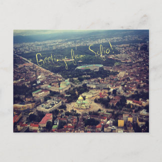 Greetings from Sofia Postcard