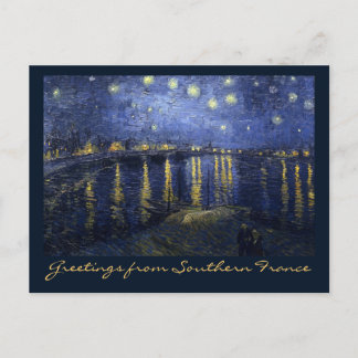 Greetings from Southern France Postcard