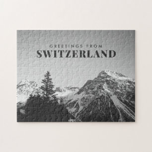 Greetings from Switzerland Jigsaw Puzzle