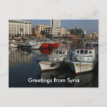 Greetings From Syria - Tartous Postcard at Zazzle