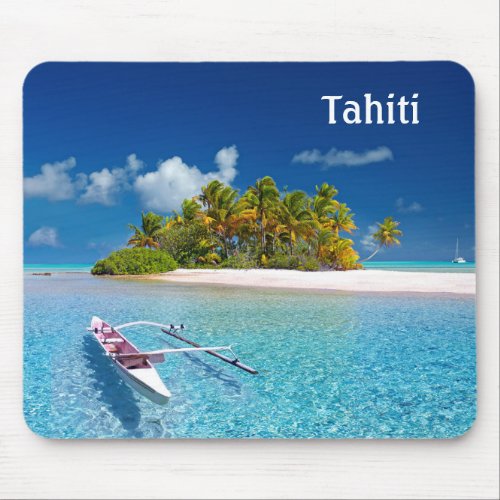 Greetings from Tahiti Mouse Pad