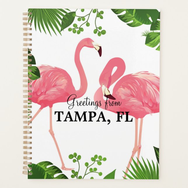 Greetings from Tampa, FL Planner (Front)