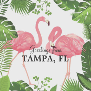 Greetings from Tampa, Florida Sticker