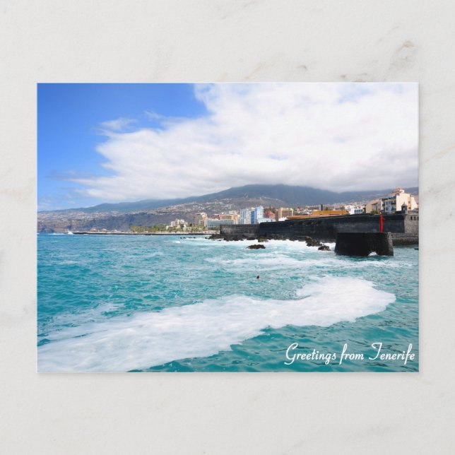 Greetings from Tenerife postcard (Front)