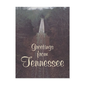 GREETINGS FROM TENNESSEE railroad photograph | Pos Postcard