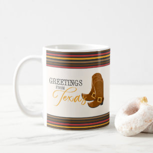 Greetings From Texas Coffee Mug
