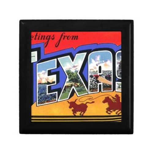 Greetings From Texas Gift Box