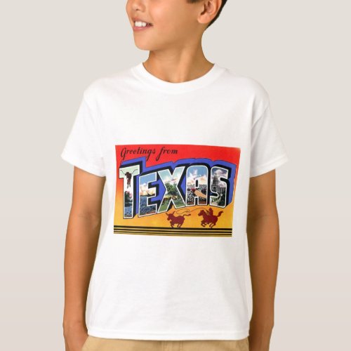 Greetings From Texas T_Shirt