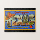 Greetings from Texas the Lone Star State Puzzle