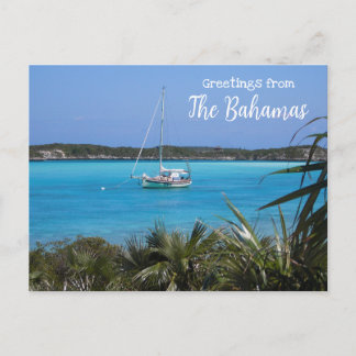 Greetings from The Bahamas Travel Postcard