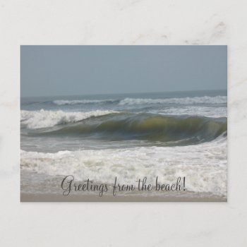 Greetings From The Beach! Postcard by lifethroughalens at Zazzle