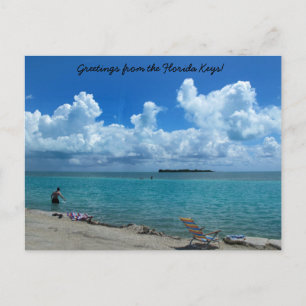 Greetings from the Florida Keys postcard