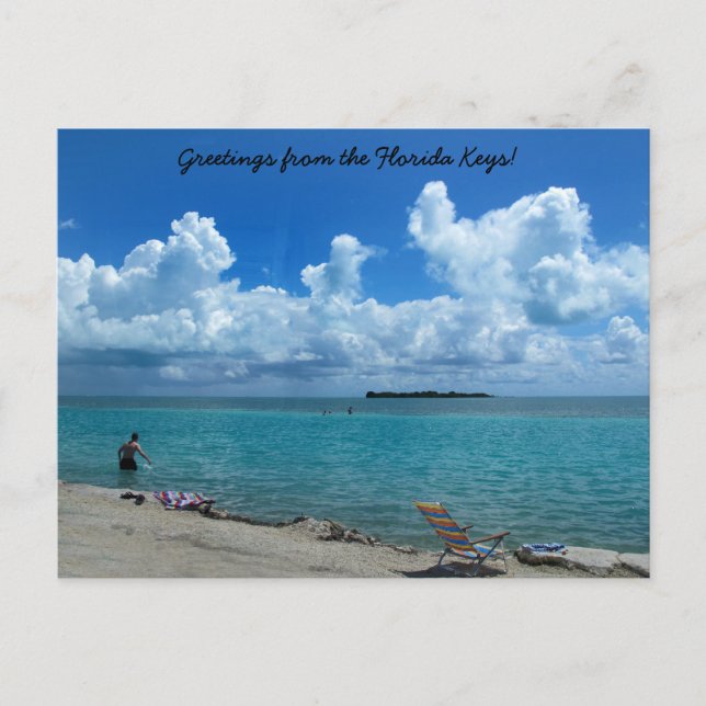 Greetings from the Florida Keys postcard (Front)