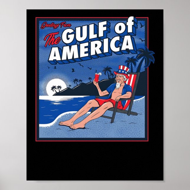 Greetings From The Gulf Of Us America  Poster (Front)