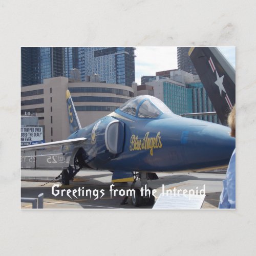 Greetings from the Intrepid Postcard 1