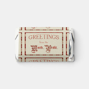 Greetings from the North Pole  II Hershey's Miniatures