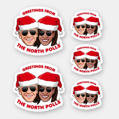 GREETINGS FROM THE NORTH POLLS STICKER
