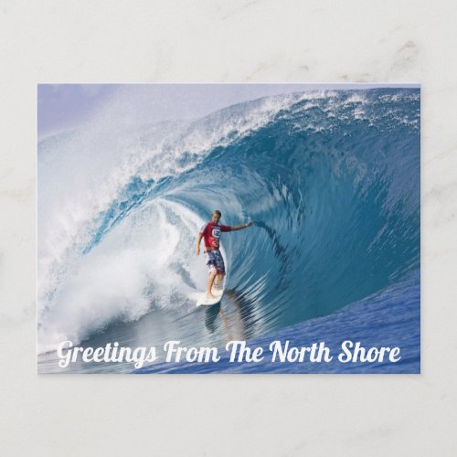 Greetings From The North Shore Postcard