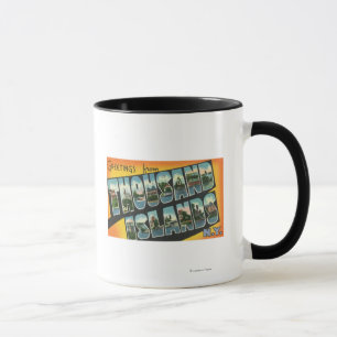Greetings from Thousand Islands, New York Mug