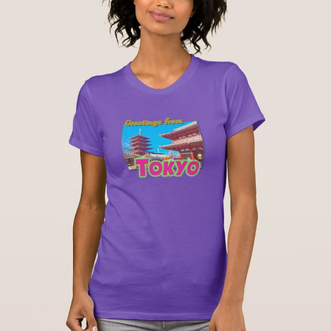 "Greetings from Tokyo" T-Shirt (Front)
