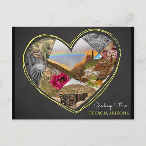 Greetings from Tucson Arizona â Postcard
