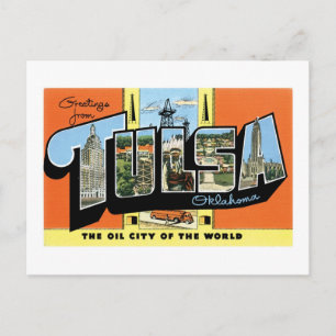 Greetings from Tulsa, Oklahoma! Postcard