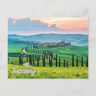 Greetings From Tuscany, Italy Postcard