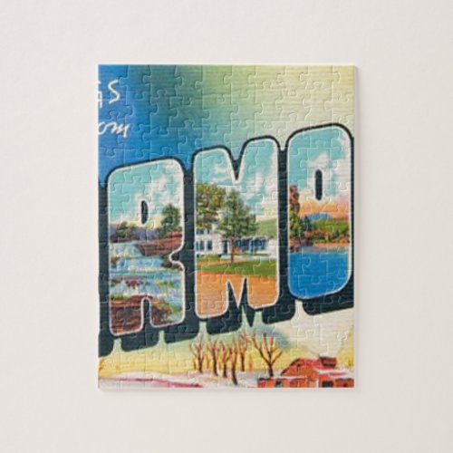 Greetings From Vermont Jigsaw Puzzle