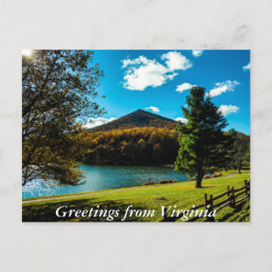 Greetings From Virginia Postcard