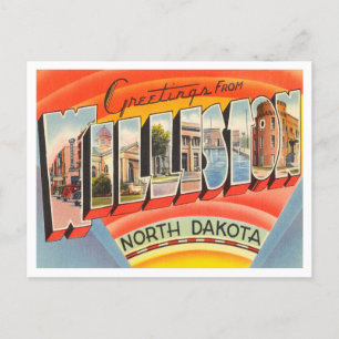 Greetings from Williston, North Dakota Travel Postcard
