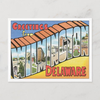 Greetings From Wilmington Delaware Postcard