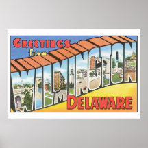 Greetings from Wilmington Delaware_Vintage Travel
