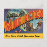 Greetings From Wilmington Postcard at Zazzle