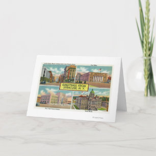 Greetings From with Scenic Views 2 Card