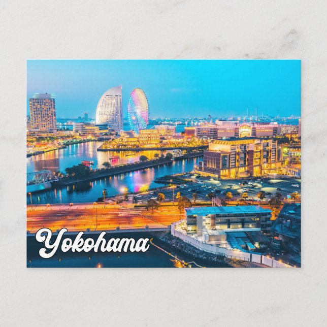 Greetings From Yokohama, Japan Postcard (Front)