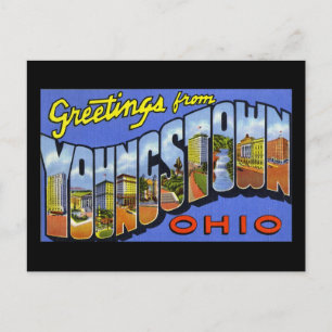 Greetings from Youngstown Ohio Postcard