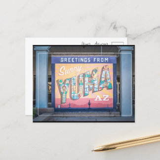 Greetings from Yuma, Arizona Postcard