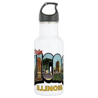 Greetings Stainless Steel Water Bottle
