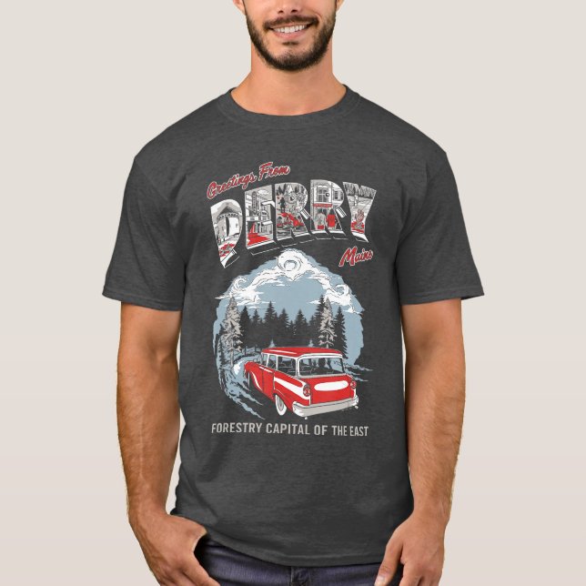 Greetingsourist HorrorV Show retro T-Shirt (Front)