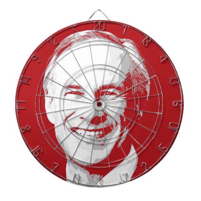 GREG ABBOTT DART BOARD (Front)