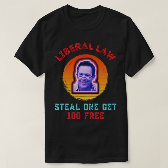 Greg Gutfeld Liberal Law     T-Shirt (Design Front)