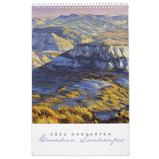 Greg Hargarten Canadian Landscapes Calendar
