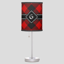 Gregor Rob Roy Tartan Table Lamp