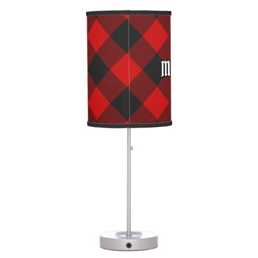 Gregor Rob Roy Tartan Table Lamp (Back)
