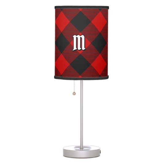 Gregor Rob Roy Tartan Table Lamp (Right)