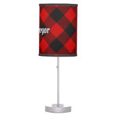 Gregor Rob Roy Tartan Table Lamp (Front)