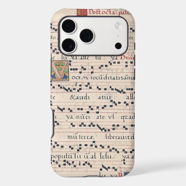 Gregorian chant iPhone case XS Max (Back)
