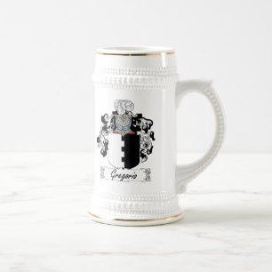 Gregorio Family Crest Beer Stein
